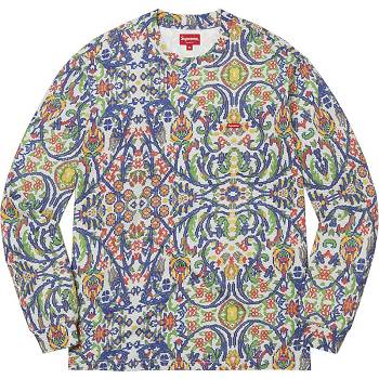 Multicolor Supreme Small Box L/S Tee Sweaters | Supreme 289JJ